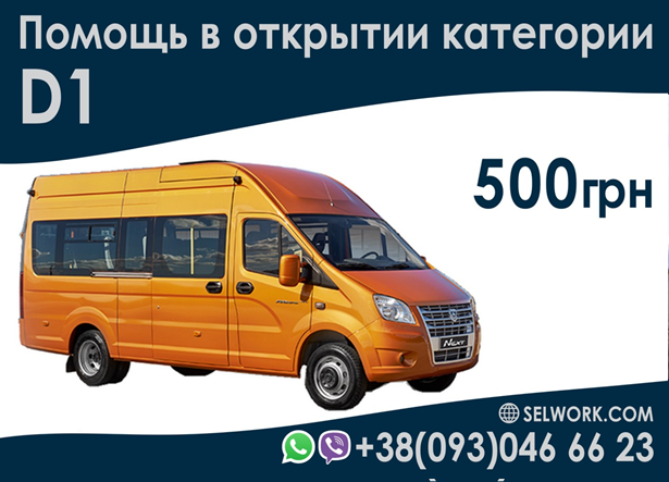 Цена на открытие категории D1 Цена на открытие категории D1